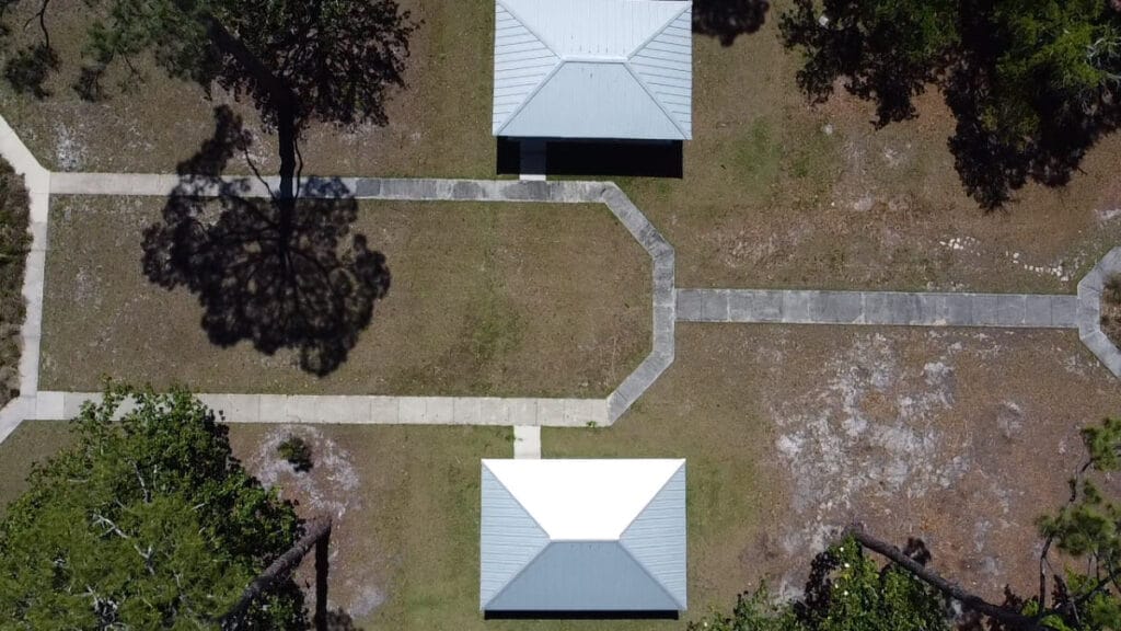 New Roofs at State Park Pavilions