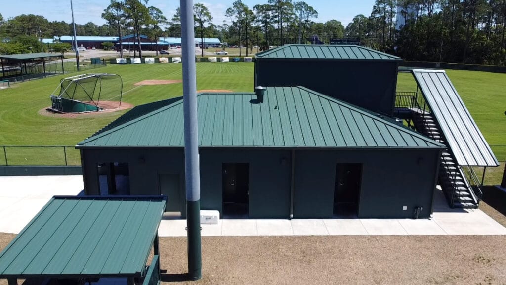 PSJ Baseball Feild Hall Roofing Project
