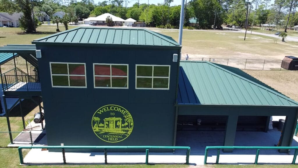 PSJ Baseball Park New Roofs