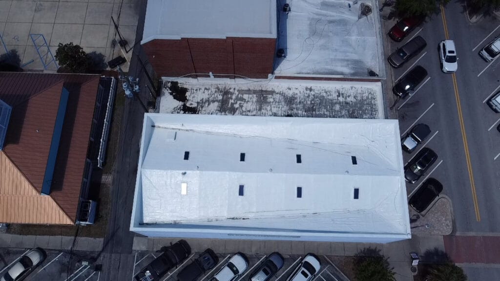 Portside Trading Hall Roofing New Roof